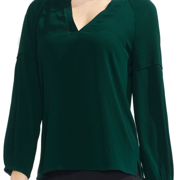 vince camuto bubble sleeve blouse